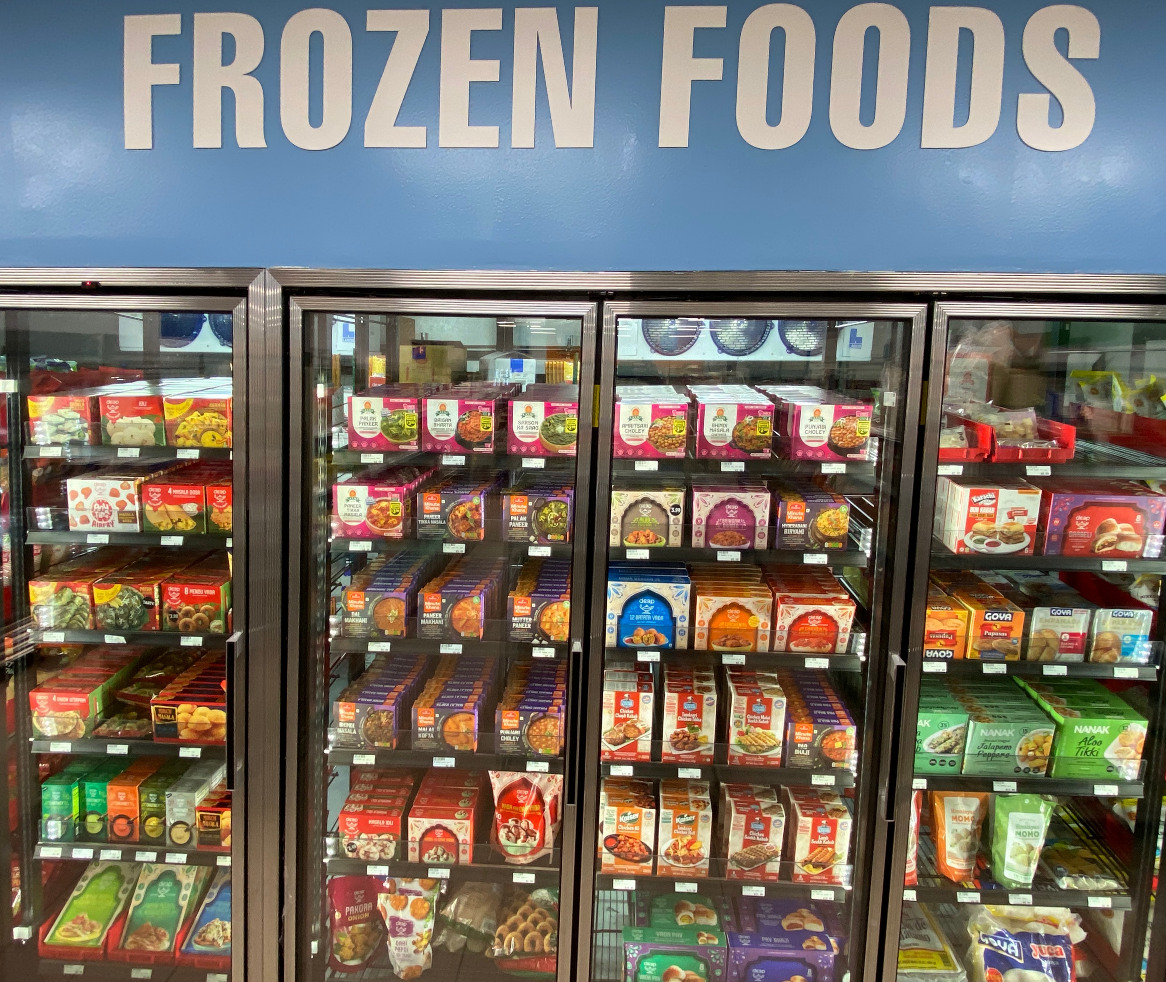 Frozen Meal Section